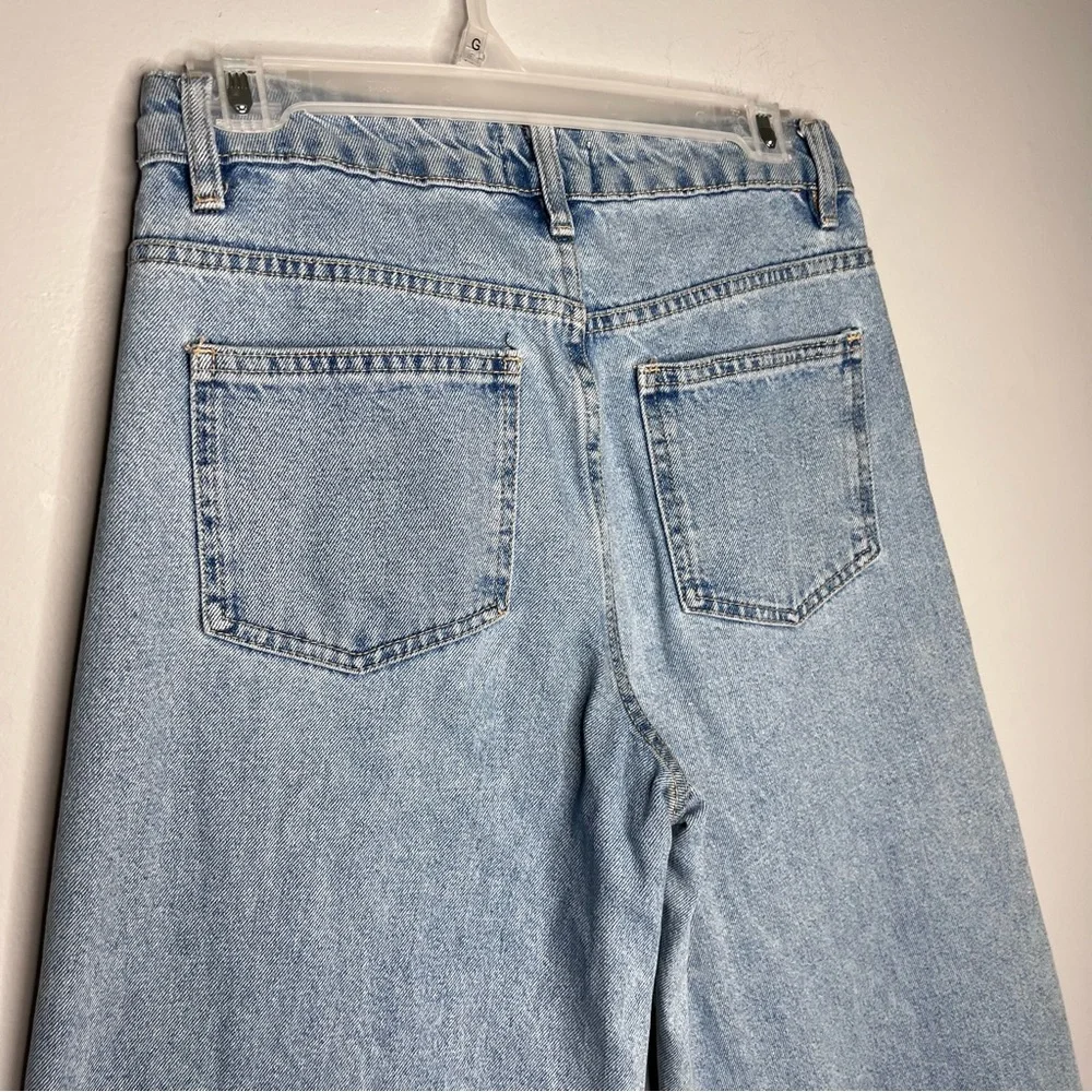 Zara Blue Wide-Leg Jeans - Picture 11 of 11
